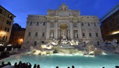 Obnovljena poznata fontana di Trevi u Rimu (FOTO)