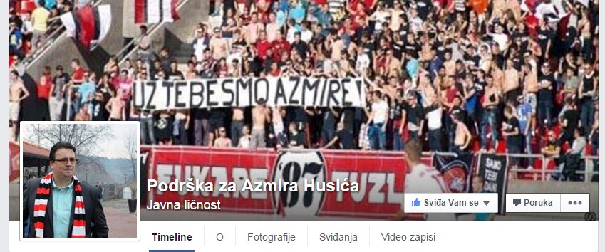 Hiljadu osoba lajkalo Facebook stranicu podrške Azmiru Husiću