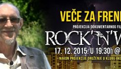 BKC Tuzla: Veče posvećeno Nebojši Stojkovu Frenkiju, legendi tuzlanske rock scene