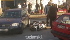 Tuzla: Saobraćajna nezgoda kod Omege (FOTO)