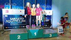 "Sarajevo Aquatics": Zapažen uspjeh PK "Zmaj-Alpamm, Mila Hrustić osvojila četiri medalje (FOTO)