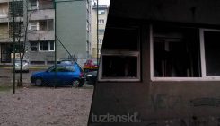 Bulevar: Požar u stanu  namjerno izazvan, kroz prozor ubačena zapaljiva tekućina (FOTO)