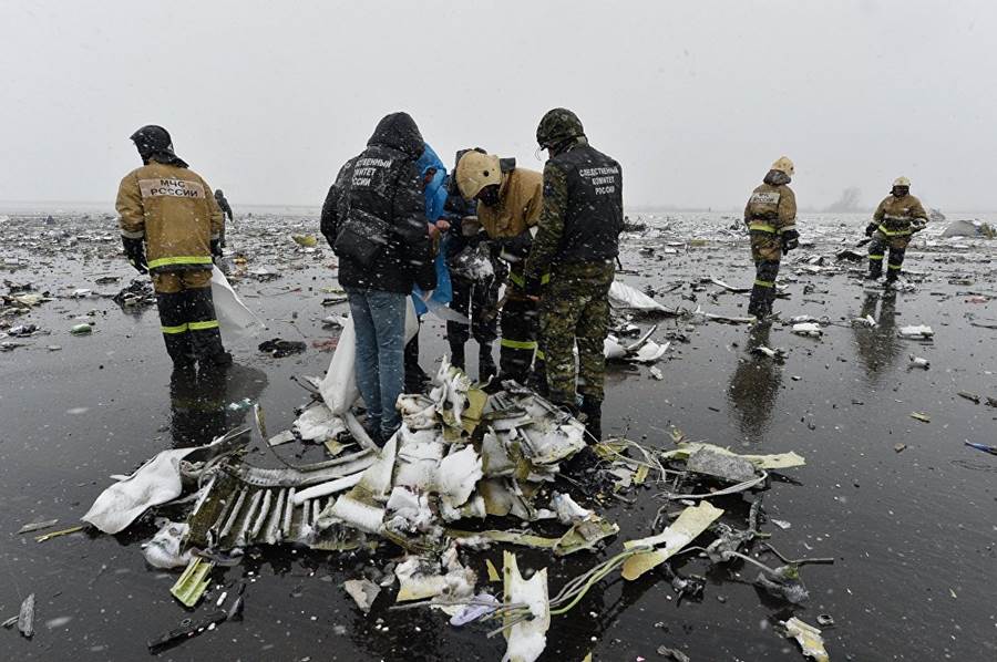 Ruski spasilački timovi idalje pretražuju mjesto pada aviona FlyDubai