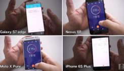 Test brzine: Galaxy S7 Edge vs iPhone 6s Plus vs Nexus 6P vs Moto X Pure (VIDEO)