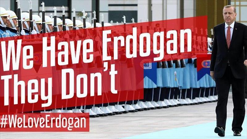 Hashtag pod nazivom "#WeLoveErdogan" na Twitteru privukao veliku pažnju na društvenim mrežama