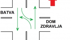 Izmjena režima saobraćajne regulacije i na raskrsnici “SODASO”