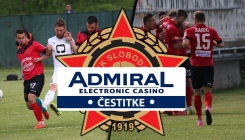 Admiral Electronic Casino uz fudbalere Slobode: Čestitke na pobjedi, idemo dalje!