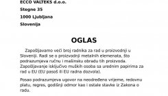 Zaposlenje u Sloveniji: Dugoročan, stalan i stabilan posao uz redovnu platu i regres