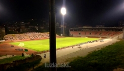 Posljednje pripreme: Ovako je večeras izgledao stadion "Tušanj" (FOTO)