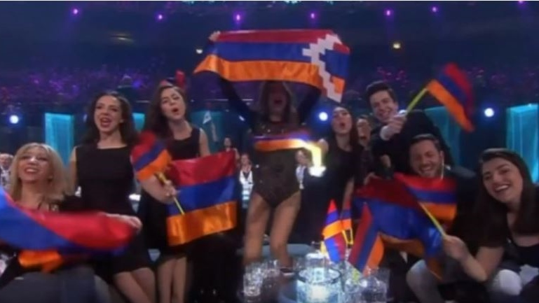 Armeniju čeka žestoka kazna zbog sporne zastave na Eurosongu (VIDEO)