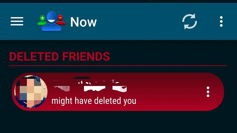 Ova aplikacija reći će vam ime osobe koja vas je obrisala iz prijatelja