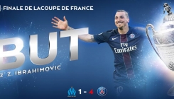 Veličanstven oproštaj: Ibrahimović s dva pogotka srušio Marseille i donio PSG-u dvostruku krunu (VIDEO)