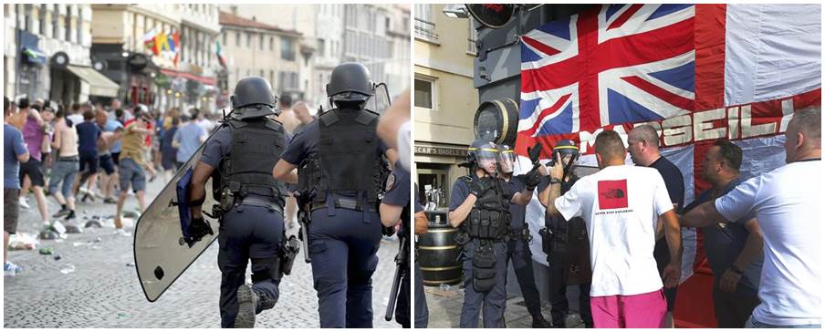 Novi sukobi engleskih navijača sa policijom u Marseilleu na EURO 2016: Sedam osoba uhapšeno (VIDEO)