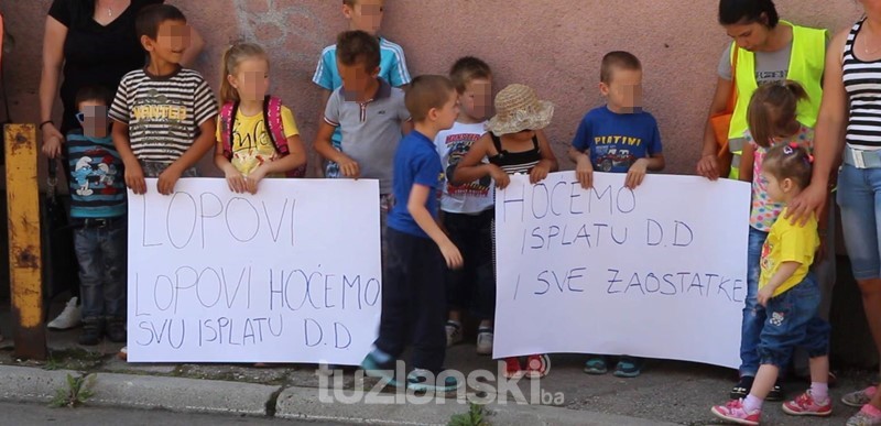 Tuzla: Nakon današnjih protesta, majke sa djecom najavile ponovna okupljanja