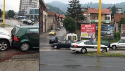 Hitna pomoć intervenisala: Saobraćajna nezgoda na južnoj magistrali u Tuzli (FOTO)