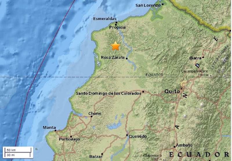 Dva jaka zemljotresa pogodila Ecuador