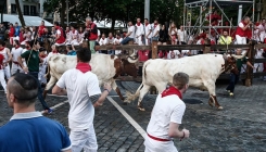 Pamplona: Četvero povrijeđenih u šestoj trci s bikovima