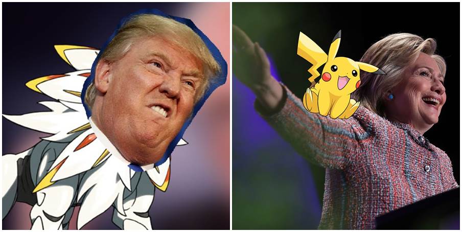 Hillary i Trump koriste Pokemone za privlačenje birača