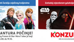 Djeco i roditelji spremite se: Frozen i Star Wars stižu u vaš grad