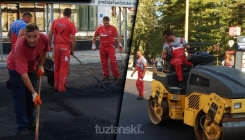 Završeno asfaltiranje kružnog toka: Raskrsnica kod Jupitera dobila novi izgled (FOTO)