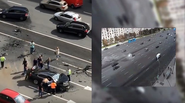 Nesreća u Moskvi: Putinov automobil potpuno uništen, poginuo njegov omiljeni vozač (VIDEO)