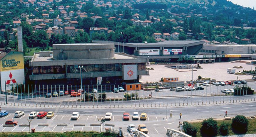 Tokom izvođenja radova na platou Skenderija pronađena mina