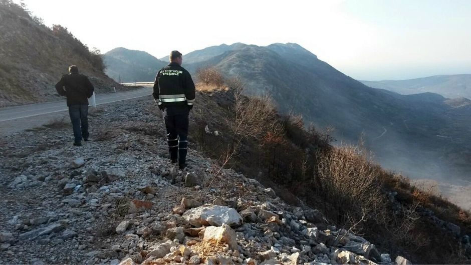 Vatra na području Trebinja većim dijelom ugašena