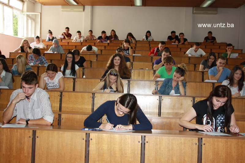 Prijemni ispit na Univerzitetu u Tuzli održat će se u utorak 6. jula