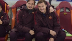 Džeko: Totti je jedan od pet najboljih igrača svijeta svih vremena