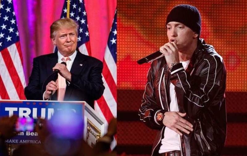 Eminem u svom stilu i oštrog jezika 'popljuvao' Trumpa (VIDEO)