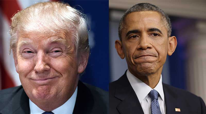 Obama ismijavao Donalda Trumpa (VIDEO)