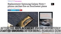 Incident u avionu: Zapalio se i zamjenski Samsung Note 7, let otkazan (VIDEO)