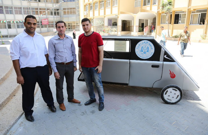 Palestinski studenti napravili prvi solarni automobil u Gazi (VIDEO)