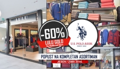 LULU GOLD Tuzla: Sniženje od 60% na cjelokupan asortiman U.S. Polo ASSN! (FOTO)