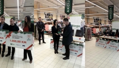 Bingo Hipermarket Lukavica: Uručena donacija Prihvatnom centru Duje i JU Dom za starija lica (FOTO)