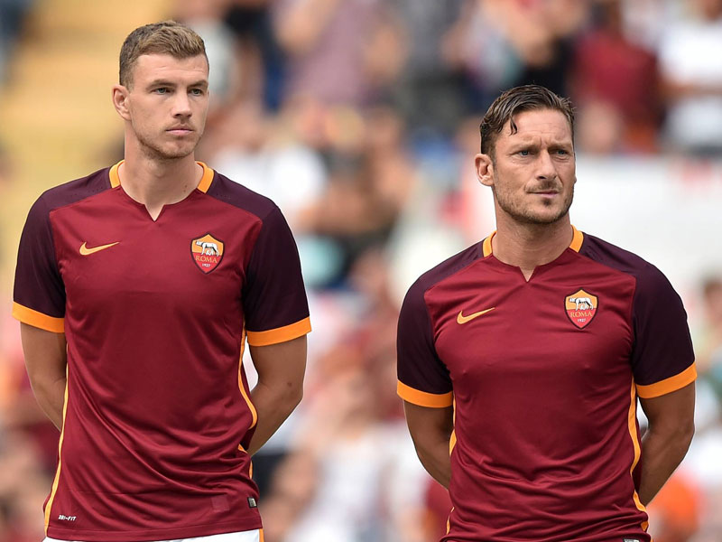 Džeko: Totti je legenda u svakom pogledu