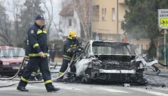 Beograd: Jedna osoba teže ozlijeđena u eksploziji automobila u pokretu