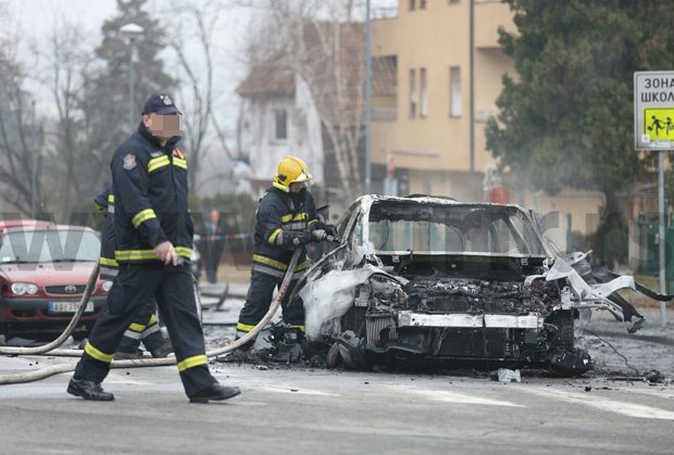 Beograd: Jedna osoba teže ozlijeđena u eksploziji automobila u pokretu