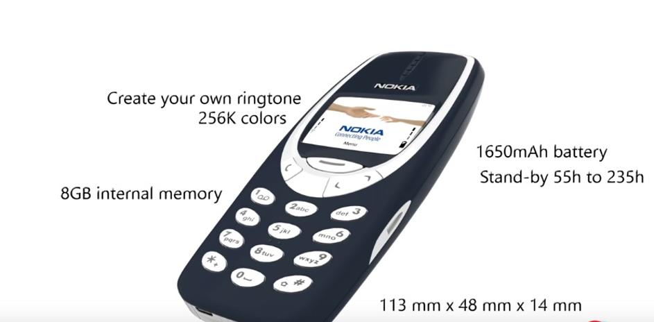 Vraća se legendarna Nokia 3310, modernije funkcije, više memorije... (VIDEO)