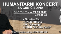 Humanitarni koncert u BKC-u Tuzla: Pomozimo teško oboljelom Edinu Grbiću!