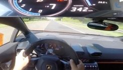 Na autoputu sa Lamborghini Huracanom: Ovako to izgleda (VIDEO)