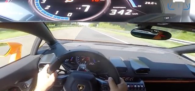 Na autoputu sa Lamborghini Huracanom: Ovako to izgleda (VIDEO)