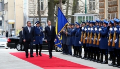 Dočekan uz najviše državne počasti: Vujanović započeo službenu posjetu BiH (FOTO)