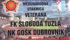 Tuzla: U subotu na Tušnju prijateljska utakmica veterana Slobode i GOŠK-a iz Dubrovnika