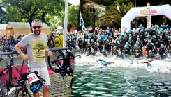 Član ARK Rekreativci Tuzla Amir Tobudić uspješno završio triatlon trku Ocean Lava Kotor 2017 (FOTO)