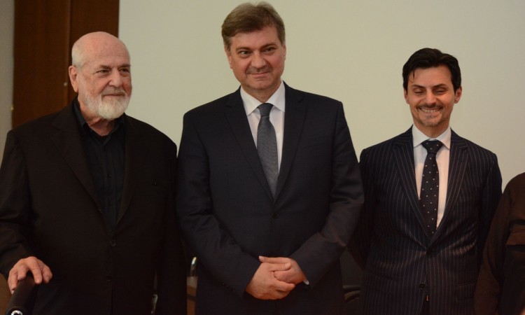 Pistoletto potpisao peticiju za izgradnju Concert hall Sarajevo