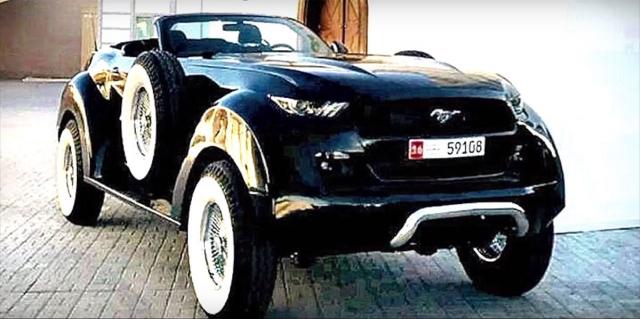 Ispunili šeikovu želju: Da li je ovo najneobičniji Mustang na svijetu? (VIDEO)