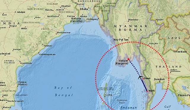 Myanmar: Avion sa 105 osoba pao u more, pronađeno 15 preživjelih