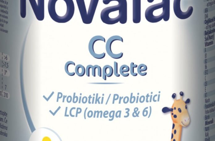 Proizvod za dojenčad Novalac CC, serija 45405, povučen s tržišta