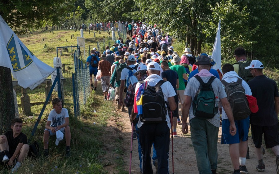 Sutra polazak učesnika Marša mira Srebrenica - Vukovar 2017